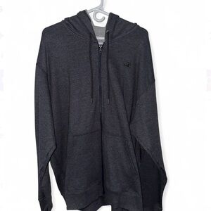 Champion Men's Dark Gray Zip-Up Hoodie